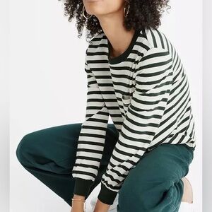 Madewell long sleeve striped shirt